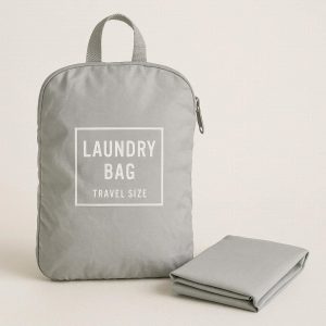 Travel-Sized Portable Laundry Bag - Lightweight & Foldable for On-the-Go