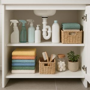 Slimline Under-Sink Storage Cabinet
